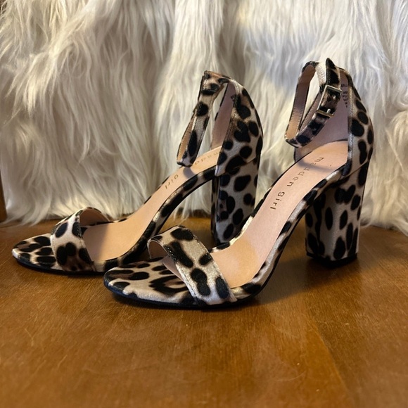 Madden Girl Leopard Print Heels - Picture 1 of 12